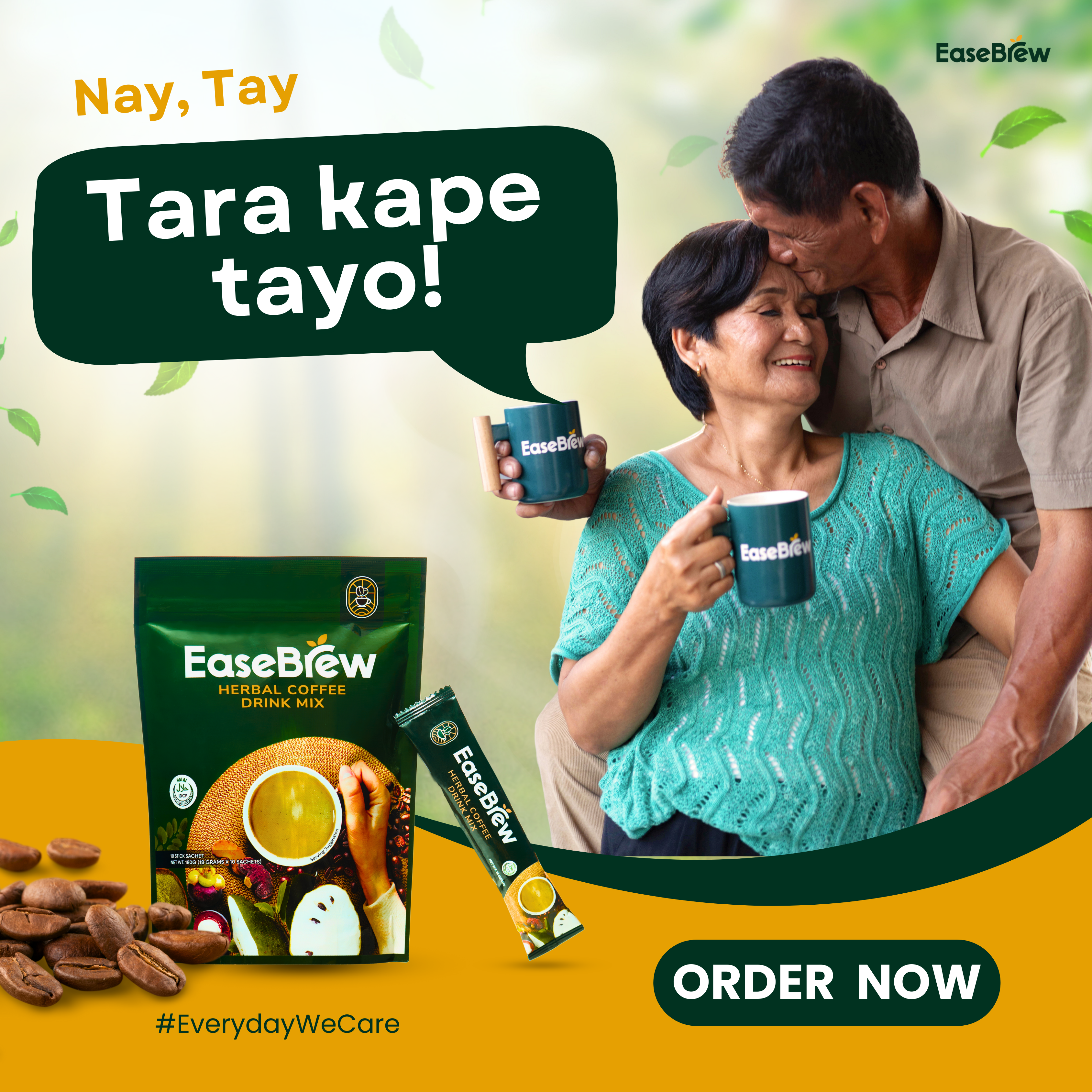 BUY 3 GET 2 EaseBrew Herbal Coffee