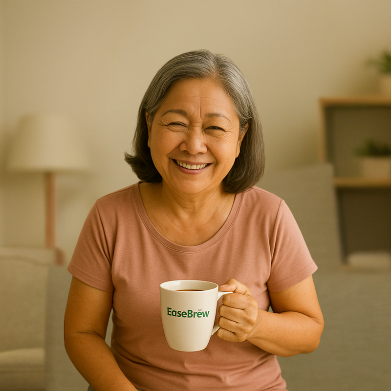 After using EaseBrew - showing improved health and happiness